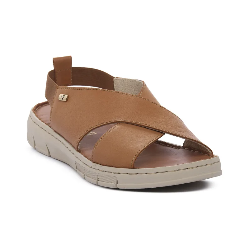 Σανδάλια χωρίς τακούνι Valleverde BRANDY VITELLO