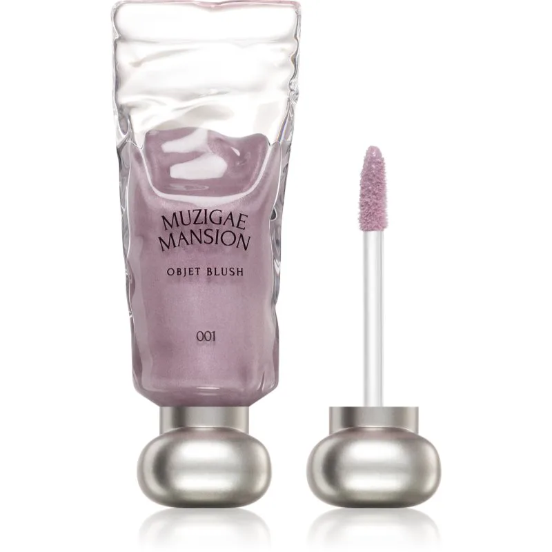 MUZIGAE MANSION Objet Blush υγρό ρουζ με αποτέλεσμα λάμψης απόχρωση 001 Lilium 5 ml