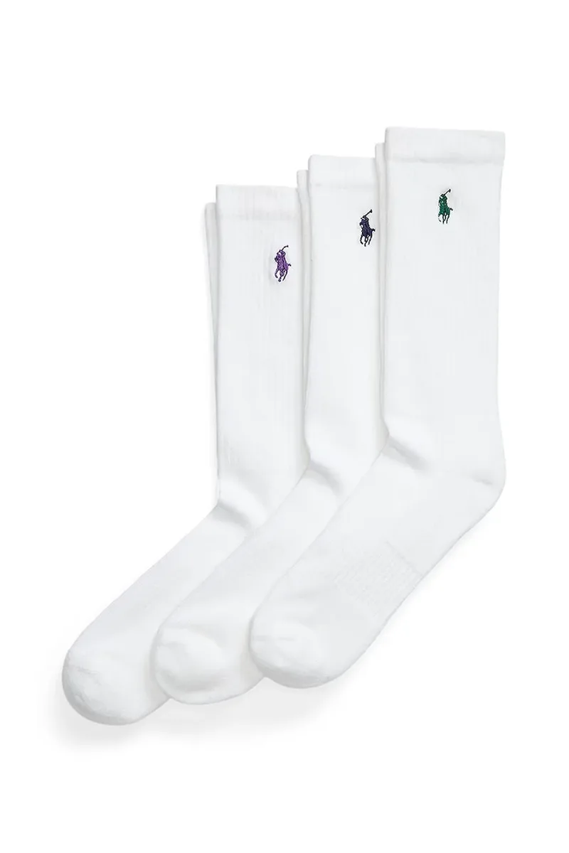Κάλτσες Polo Ralph Lauren 3-pack Wimbledon Collection