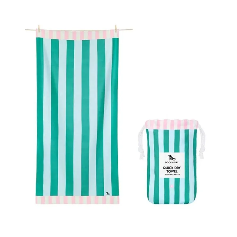 Dock & Bay Quick Dry Beach Towel - Pastel Pier L (160cm x 90cm)