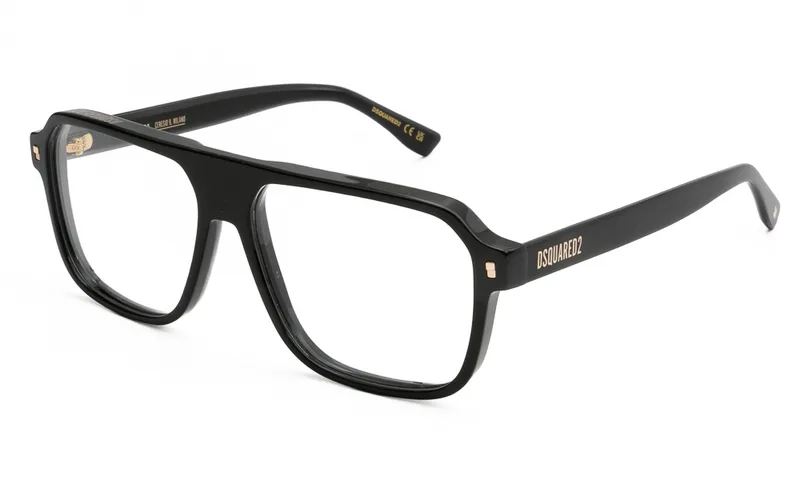 DSQUARED2 ΣΚΕΛΕΤΟΣ ΟΡΑΣΕΩΣ DSQUARED2 D2 0203 807 5714 D2 0203 Μαύρο