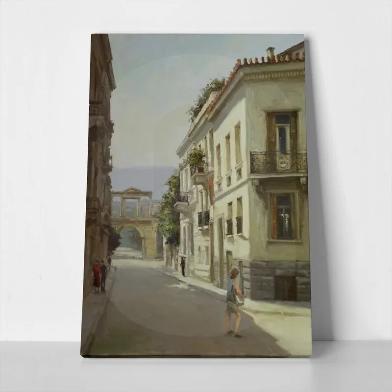 Πινακας σε καμβά STREETS OF ATHENS 9