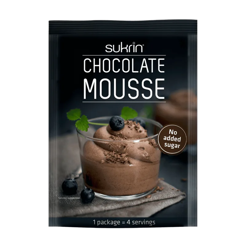 Sukrin Chocolate Mousse (85 gr) - Μους σοκολάτας χωρίς ζάχαρη