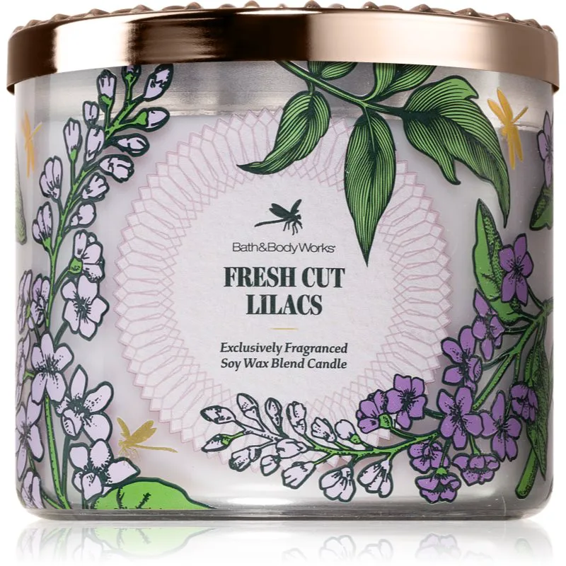 Bath & Body Works Fresh Cut Lilacs αρωματικό κερί 411 γρ