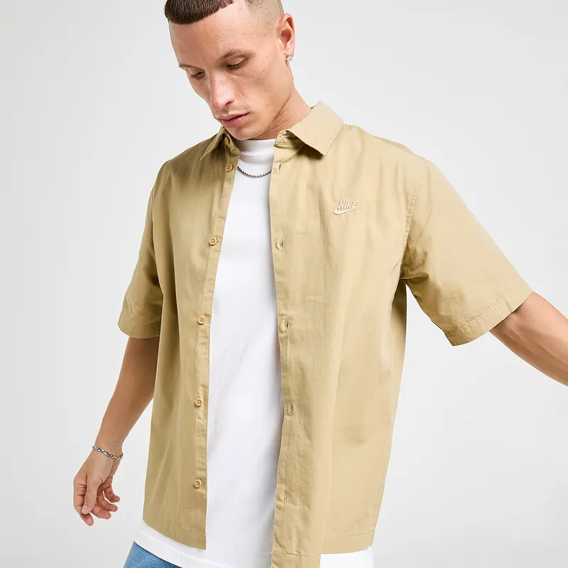 Nike Club Ανδρικό Κοντομάνικο Πουκάμισο (9000209377_81785)