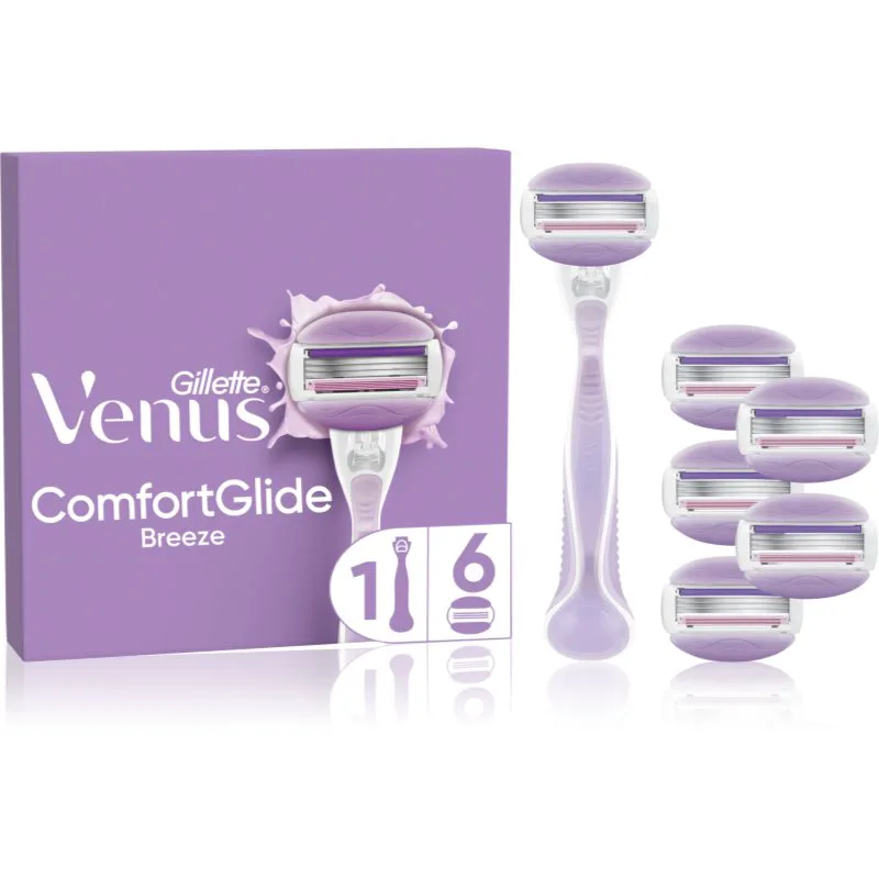 Gillette Venus Comfortglide Breeze ανταλλακτικές λεπίδες 6 τμχ