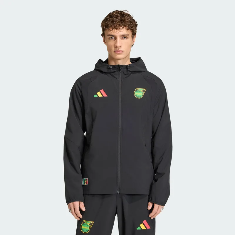 adidas Jamaica X Bob Marley Tiro Ανδρικό Αντιανεμικό Μπουφάν (9000274340_1469)