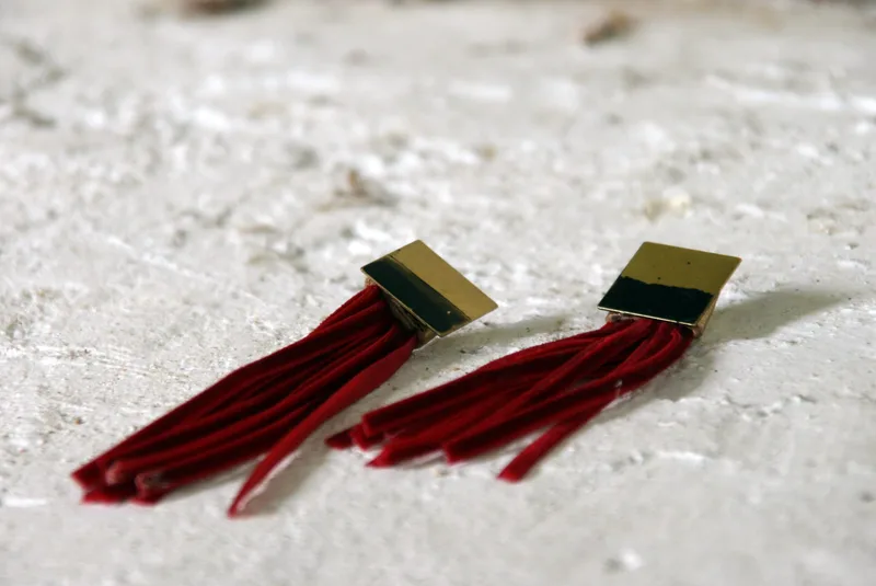 Tassel Σκουλαρίκια 'Eudokia'