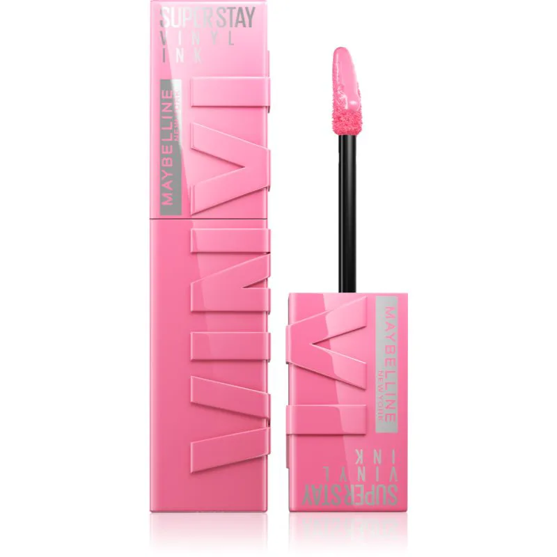 MAYBELLINE NEW YORK SuperStay Vinyl Ink μακράς διαρκείας ρευστό κραγιόν 155 UPBEAT 4.2 ml
