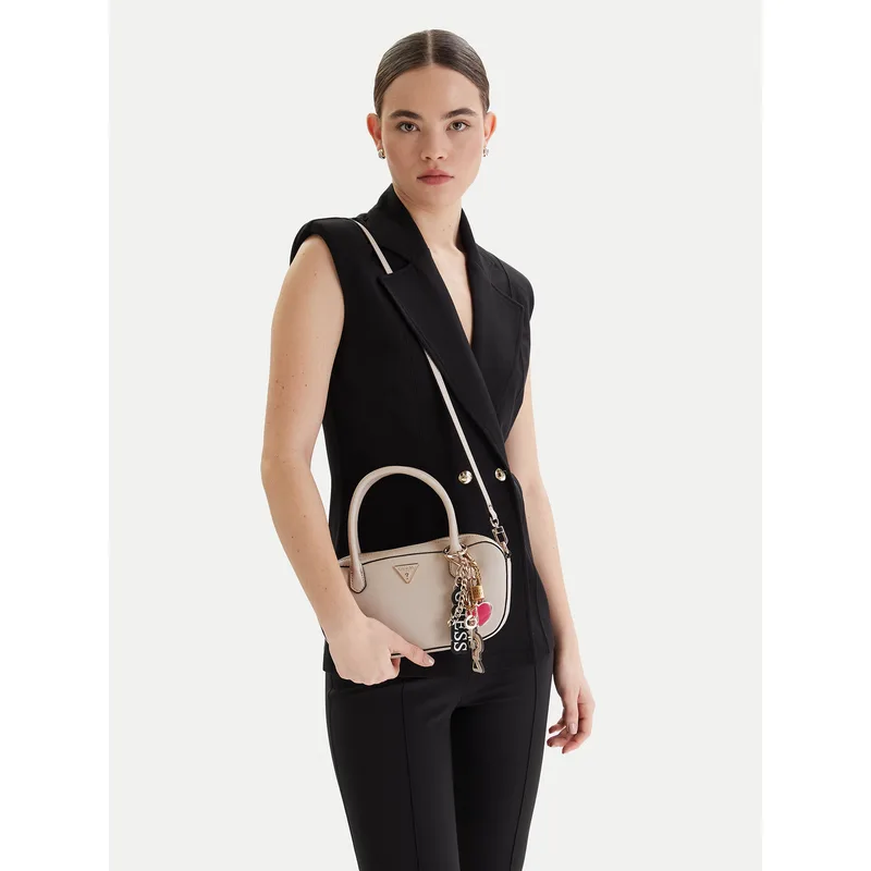 Τσάντα Guess Davina HWBG98 99050 Μπεζ
