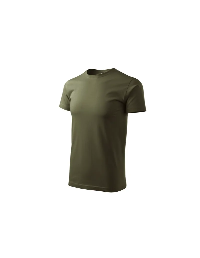 Adler Basic M MLI12969 Ανδρικό Διαφημιστικό T-shirt Κοντομάνικο σε Χακί Χρώμα MLI-12969