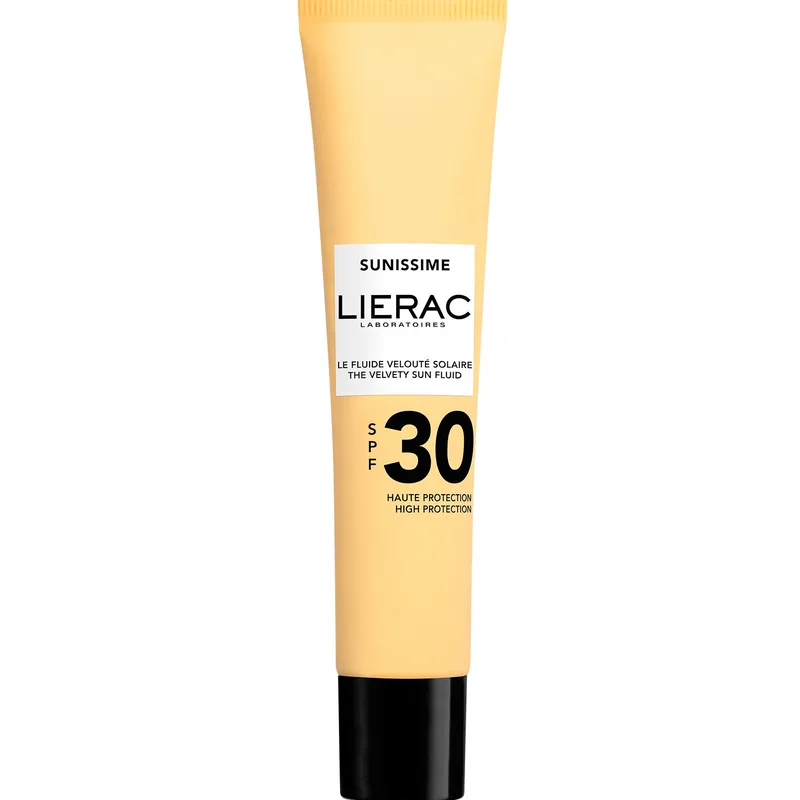 Lierac Sunissime The Velvety Sun Fluid Spf30 Λεπτόρρευστο Βελούδινο Αντηλιακό Προσώπου Υψηλής Προστασίας 40ml