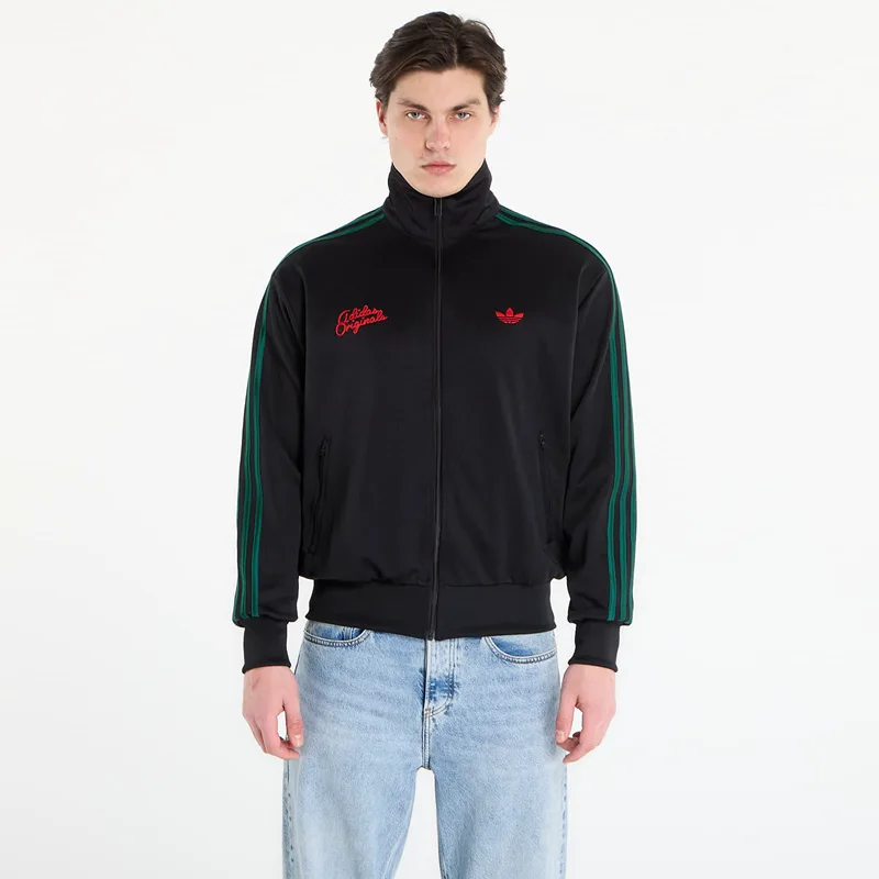 Φούτερ adidas Firebird Roses Track Top Black/ Collegiate Green XL