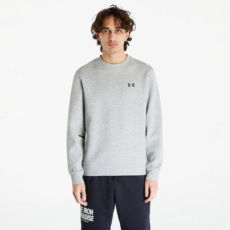 Φούτερ Under Armour Unstoppable Fleece Crewneck Sweatshirt Gray XXL