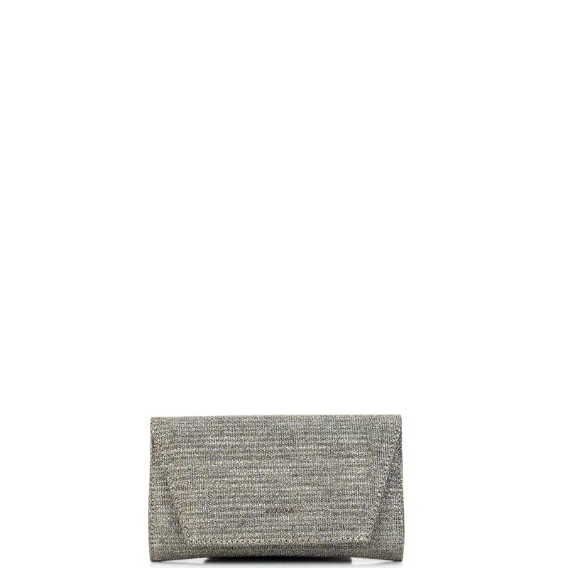 Clutch γυναικεία Albano Ασημί A1010 100