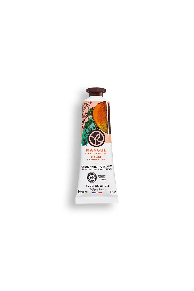 Yves Rocher Mango & Coriander Moisturizing Hand Cream 30 ml - 72115