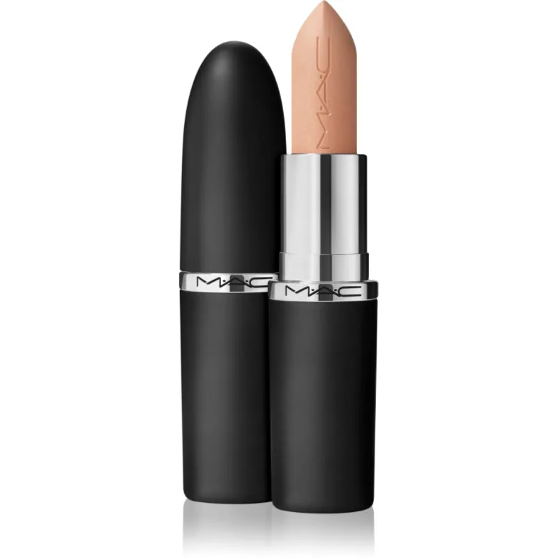 MAC Cosmetics Nudes MACXIMAL Lipstick ματ κραγιόν απόχρωση Acting Natural 3.5 γρ