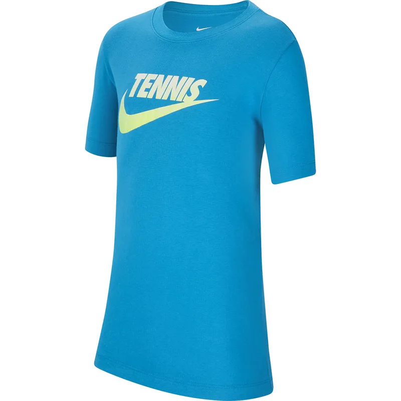 NikeCourt Big Kids' Graphic Tennis T-Shirt