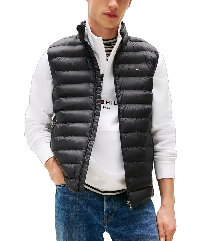 Ανδρικό Γιλέκο Μαύρο Tommy Hilfiger MW0MW39989-BDS