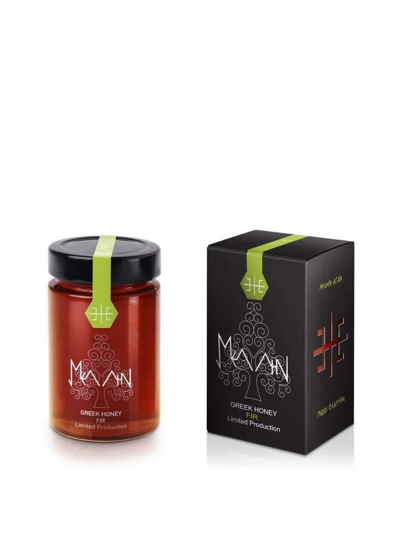 Βιολογικό μέλι ελάτης Φωκίδας "Μέλλην" 250g>