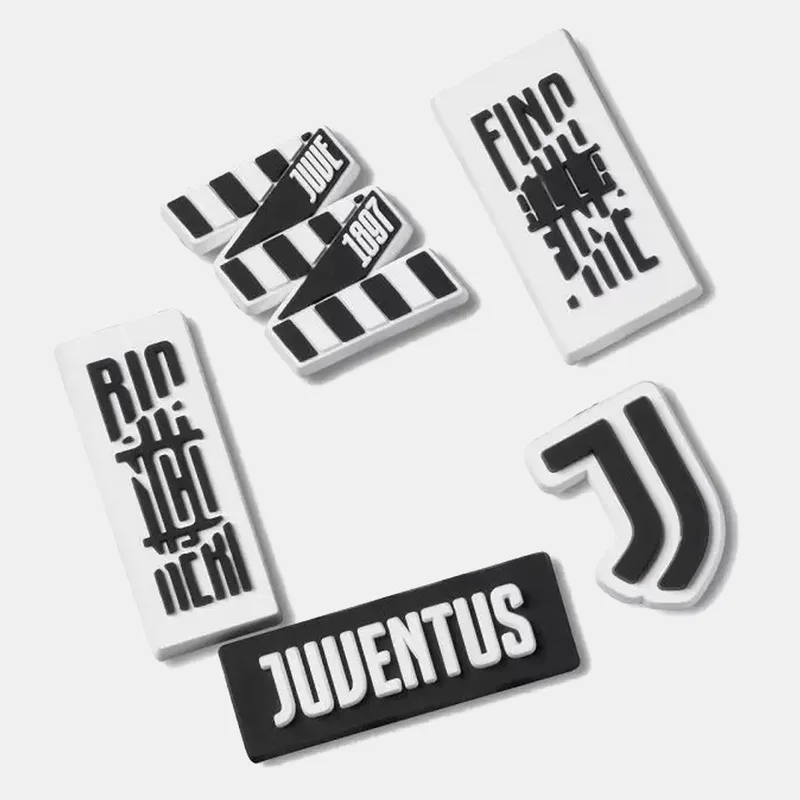 Crocs Juventus 5 Pack διακοσμητικό Jibbitz (9000224408_7386)