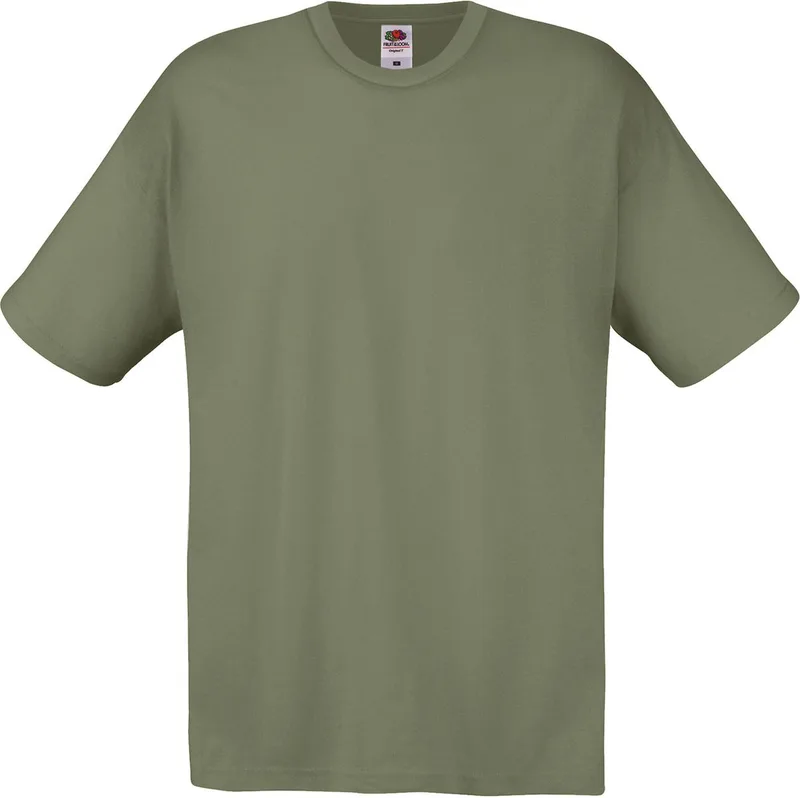 Original T-Shirt Fruit of the Loom 61-082-0 Classic Olive