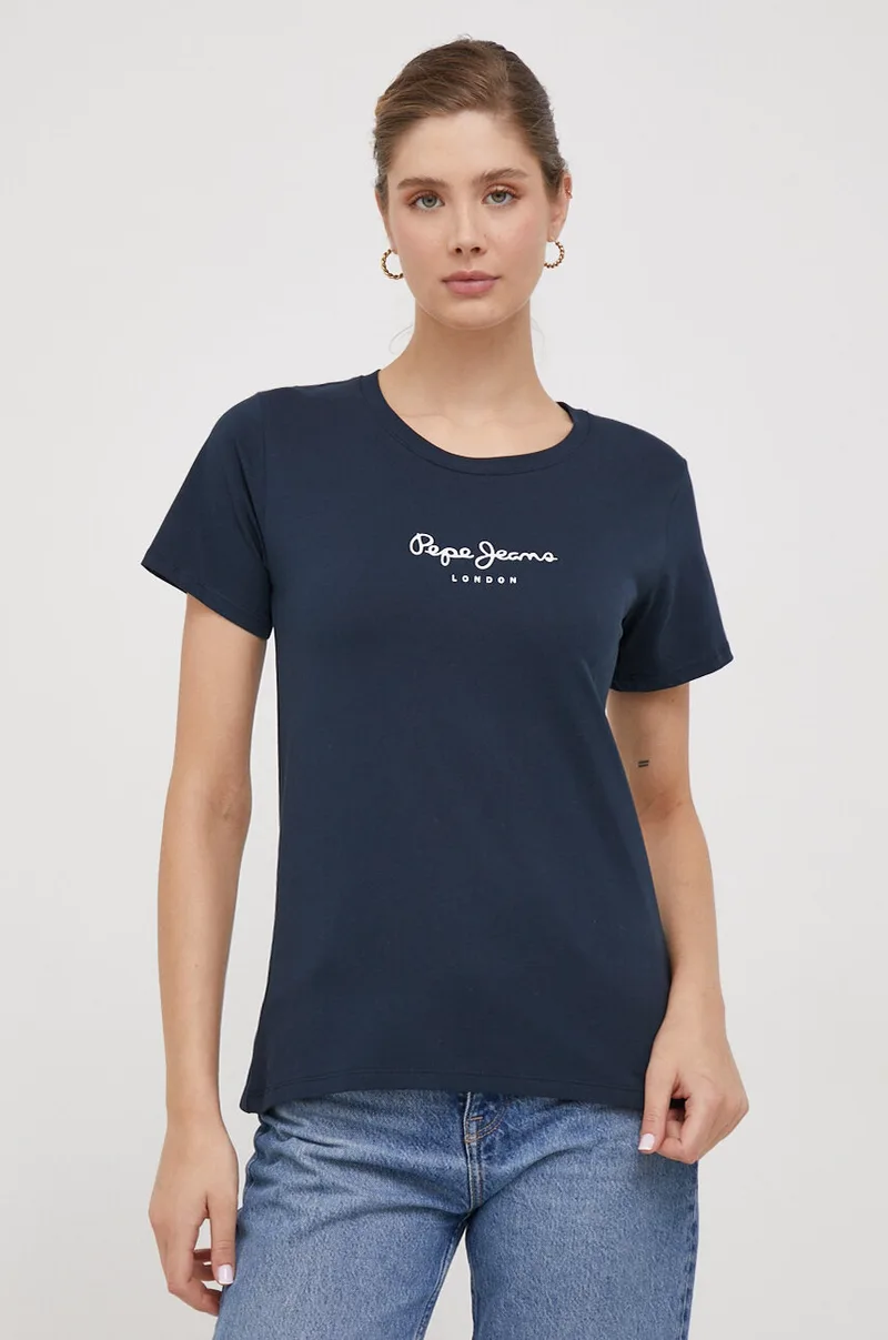 Βαμβακερό μπλουζάκι Pepe Jeans Wendys