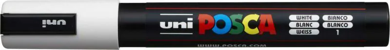Posca Μαρκαδόρος Μεσαίο Άσπρο-1Τμχ (BL-6598)