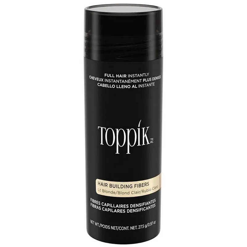 Toppik Hair Building Fibers Ίνες Κάλυψης Αραίωσης Μαλλιών με Κερατίνη 27.5g - Light Blonde