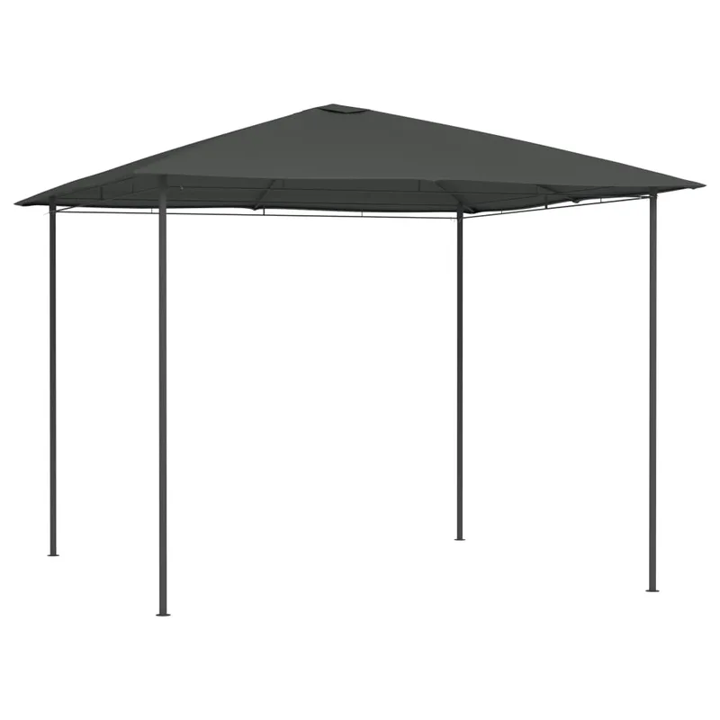 vidaXL Κιόσκι Ανθρακί 3 x 3 x 2,6 μ. 160 γρ./μ²