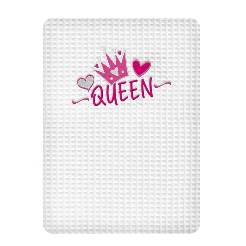 Κουβερτα Πικε Κουνιας 110X140 Adam Home Queen White