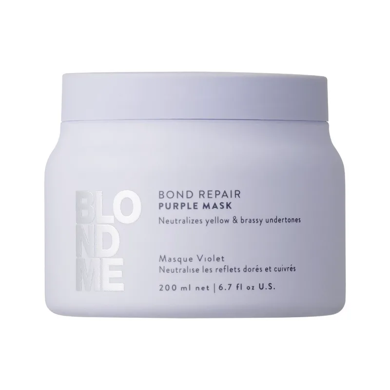 Schwarzkopf Professional Blondme Bond Repair Purple Mask (200ml)
