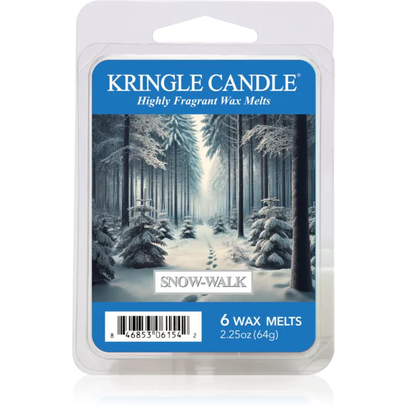 Kringle Candle Snow-Walk κερί για αρωματική λάμπα 64 γρ