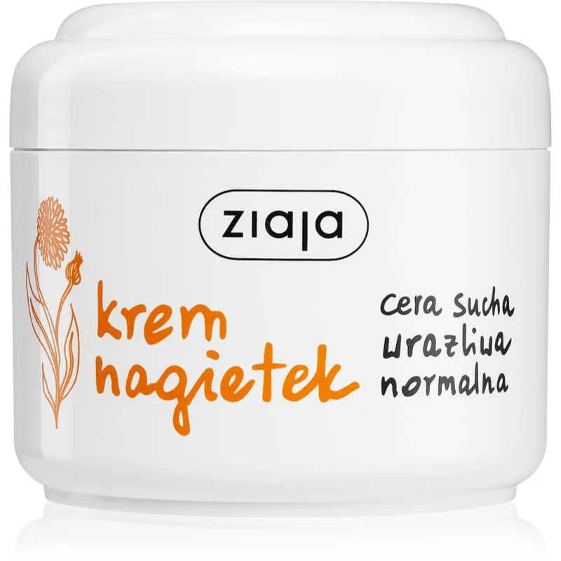 Ziaja Marigold απαλή κρέμα προσώπου με βιταμίνη E 100 ml