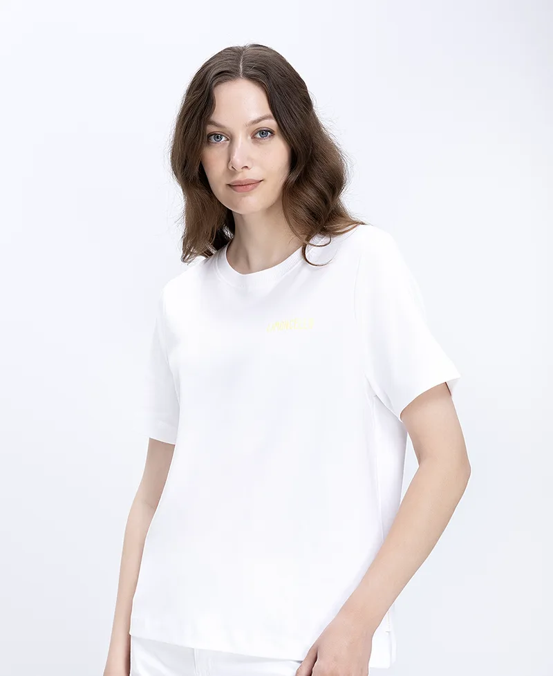 Γυναικείο T-Shirt Βαμβακερό Με Limoncello Print