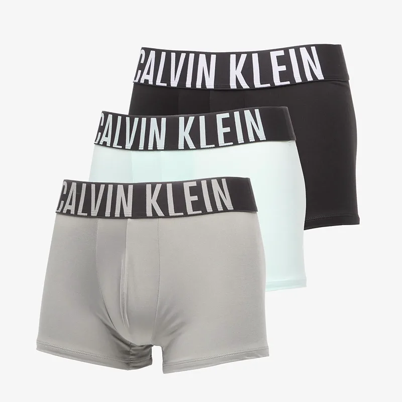 Μποξερ Calvin Klein Trunk 3-Pack Green S