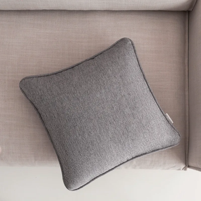 Μαξιλαροθήκη Διακόσμησης Gofis Home Zuri Grey Rock 508/15 43x43