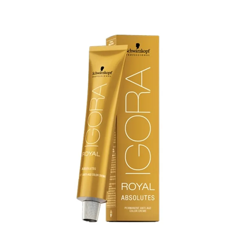 Schwarzkopf Professional Igora Royal Absolutes 7-60 - Ξανθό Μεσαίο Μαρόν Φυσικό (60ml)