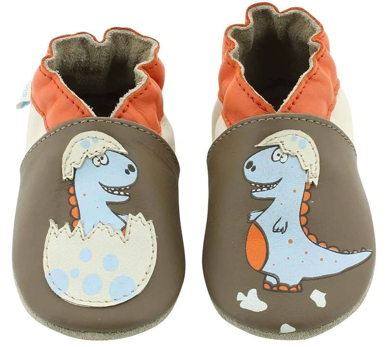 ΠΑΝΤΟΦΛΑΚΙΑ ROBEEZ FUNNY DINO 565980 ΚΑΦΕ (EU:17/18)