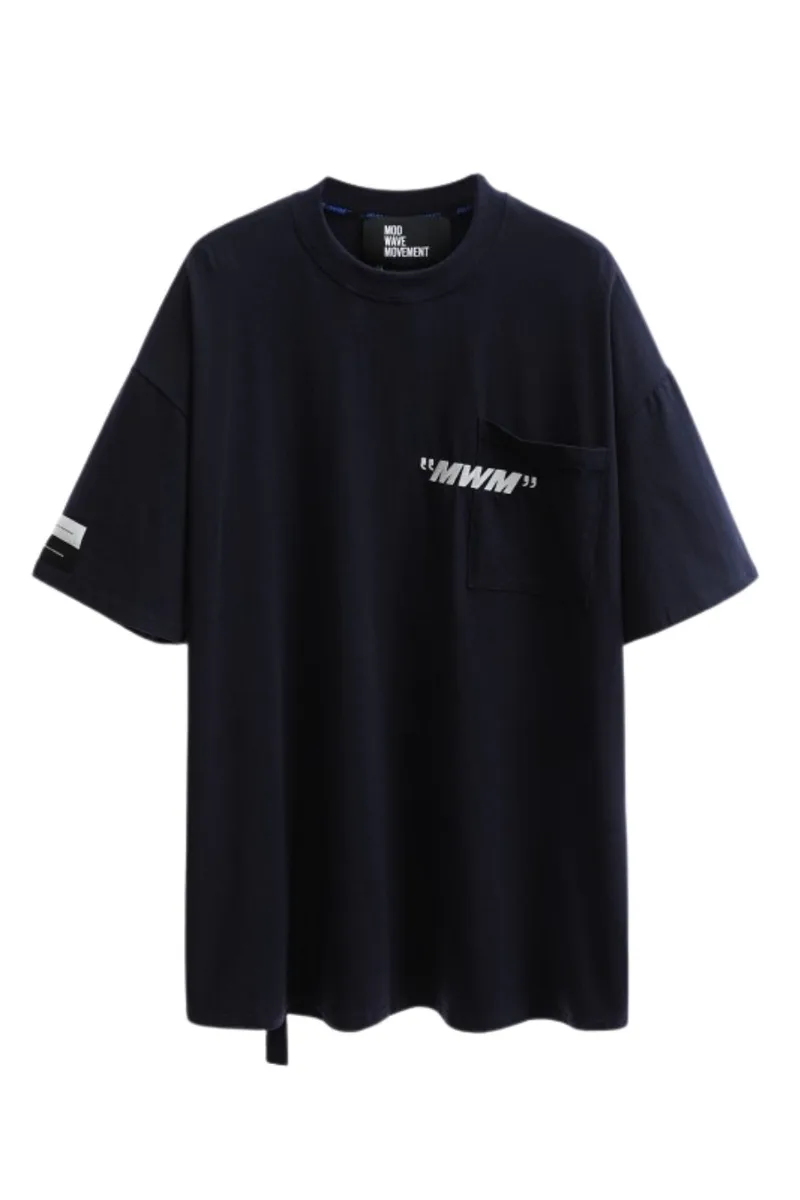 MOD WAVE MOVEMENT T-Shirts BANDANA TSHIRT - MW082020520 - ΜΠΛΕ-MW082020520-BLUE