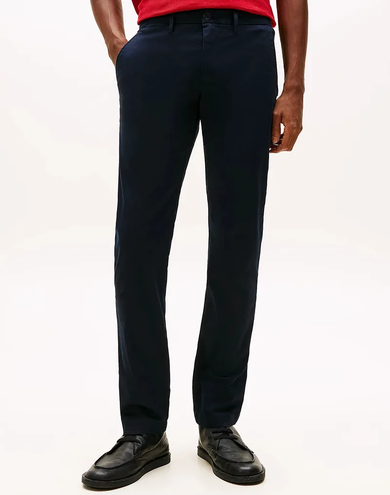 TOMMY HILFIGER CORE BLEECKER 1985 PIMA COTTON MW0MW28883-DW534 NavyBlue