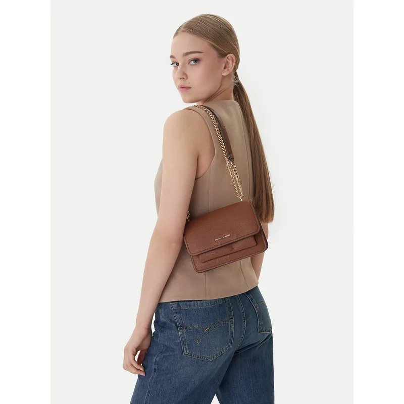 Τσάντα MICHAEL Michael Kors Claire 32T4GC7C1T Καφέ