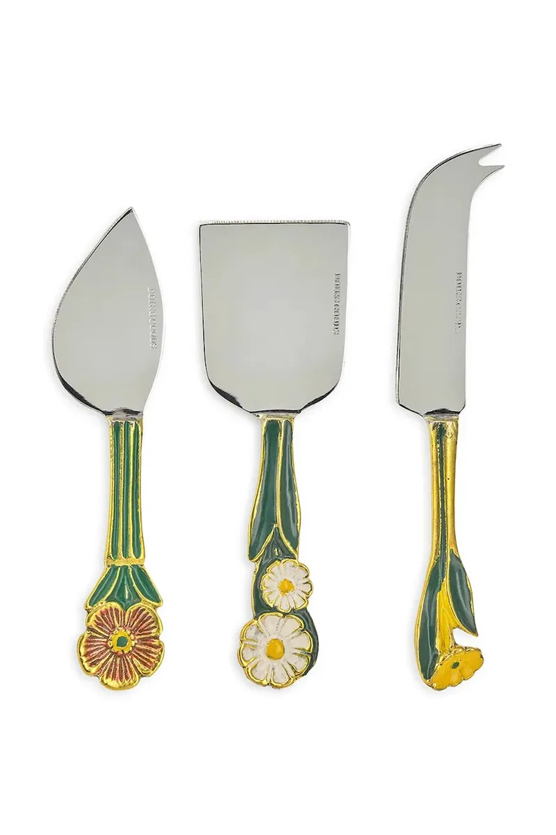 Σετ μαχαιροπήρουνων τυριού Doing Goods Posy Cheese Set 17 x 3 x 1 cm 3-pack