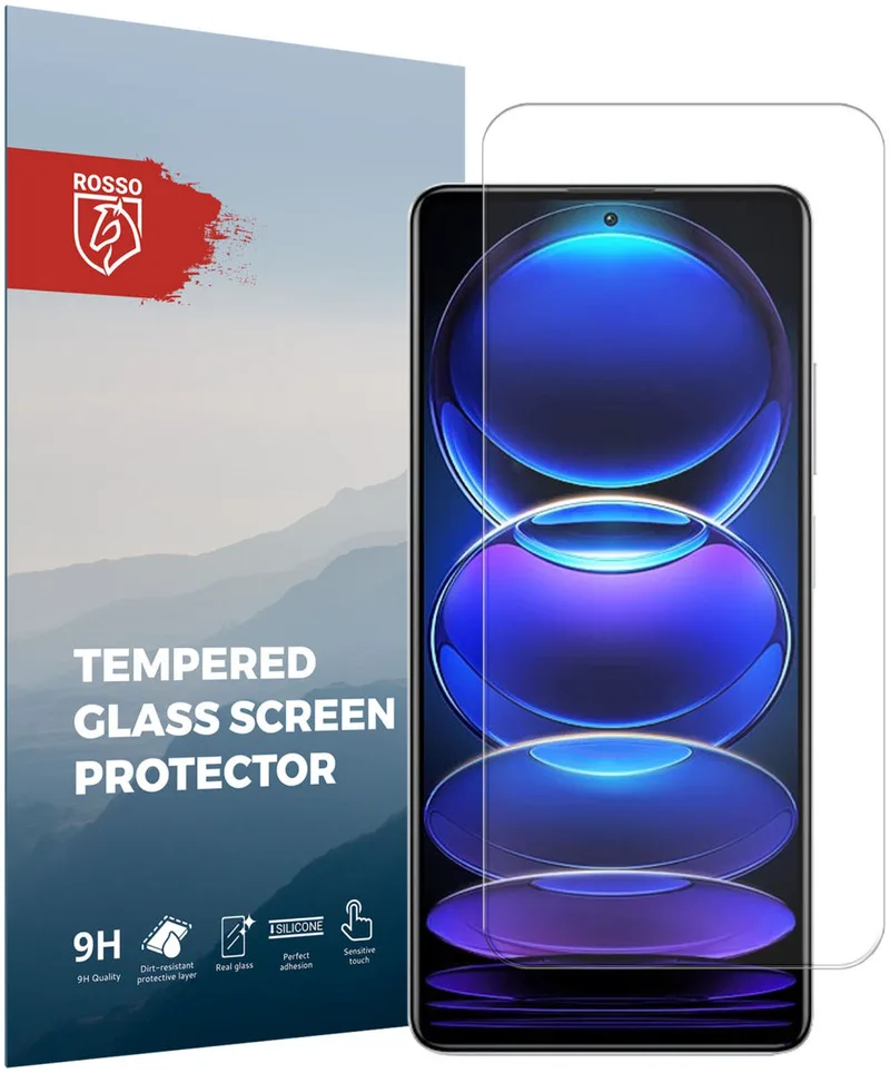 Κόκκινο Tempered Glass - Αντιχαρακτικό Προστατευτικό Γυαλί Οθόνης Xiaomi Redmi Note 12 Pro Plus - Clear (8719246381539)