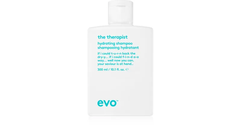 EVO Hydrate The Therapist Hydrating Shampoo for Dry, Tired Hair 300ml