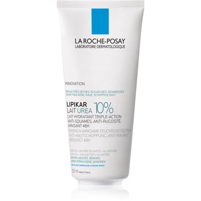 La Roche-Posay Lipikar Lait Urea 10% καταπραϋντικό γάλα για το σώμα για πολύ ξηρό δέρμα 200 ml
