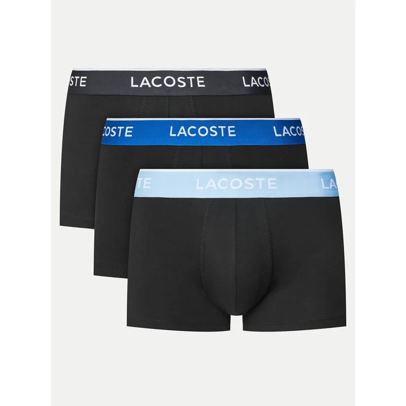 Lacoste Σετ μποξεράκια 5H1297 Μαύρο