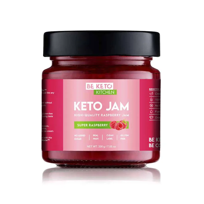 Beketo Κέτο Μαρμελάδα Σμέουρο (Super Rasperry) Χωρίς Ζάχαρη (200g)