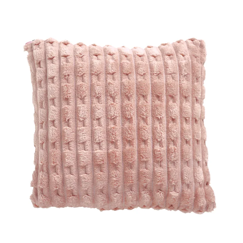Διακοσμητικό Μαξιλάρι Fleece 40x40εκ. Throws 1175 Nude Das Home (Ύφασμα: Polyester, Χρώμα: Nude) - Das Home - 533540401175