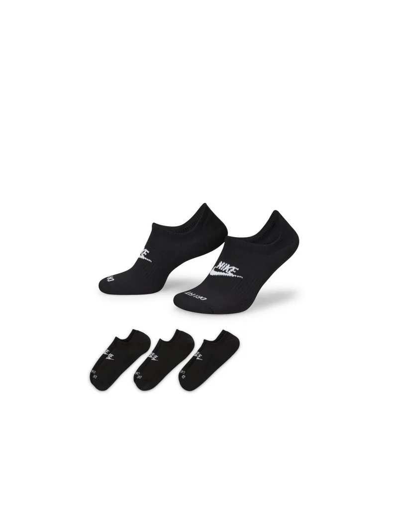 Nike Everyday Plus Cushioned DN3314-010 Αθλητικές Κάλτσες Μαύρες 3 Ζεύγη